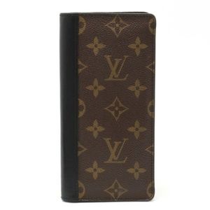 Louis Vuitton Monogram Macassar Portefeuille Thanon Long Wallet EUC UNISEX